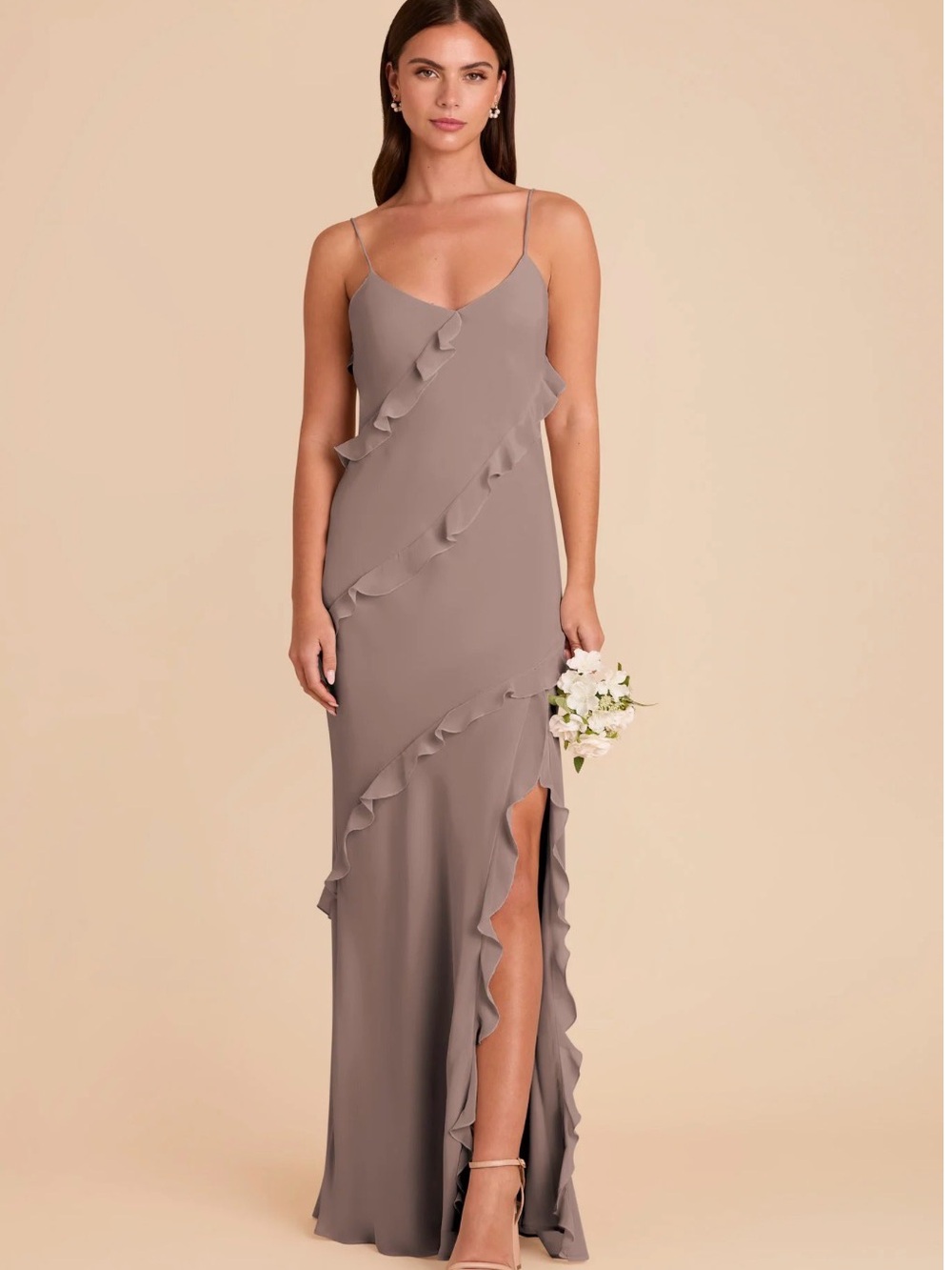 Birdy Grey Toffee Valentina Chiffon Dress